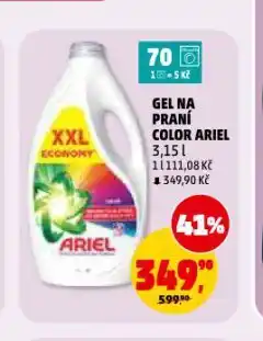 Penny Market Ariel prací gel nabídka