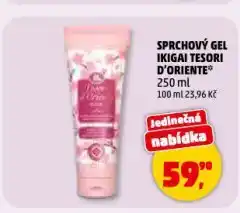 Penny Market Ikigai tesori d'oriente sprchový gel nabídka