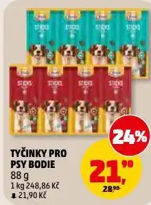 Penny Market Bodie tyčinky pro psy nabídka