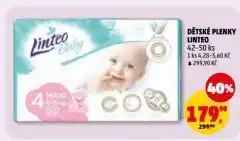 Penny Market Linteo dětské pleny nabídka
