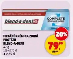 Penny Market Blend a dent fixační krém na zubní protézu nabídka