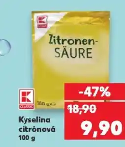 Kaufland Kyselina citrónová nabídka