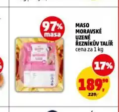 Penny Market Maso moravské uzené nabídka