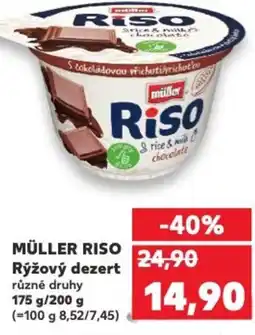 Kaufland MÜLLER RISO Rýžový dezert nabídka