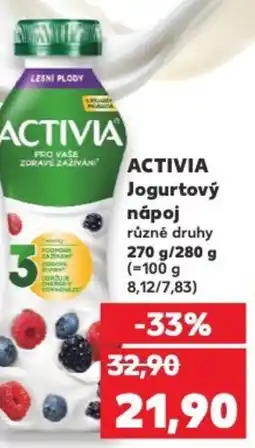 Kaufland ACTIVIA Jogurtový парој nabídka