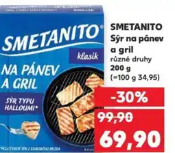 Kaufland SMETANITO Sýr na pánev a gril nabídka