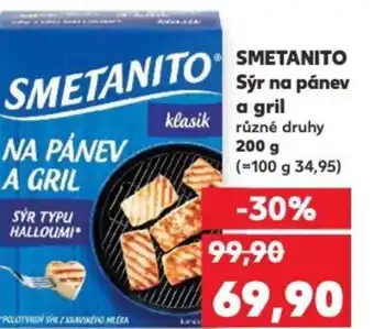 Kaufland SMETANITO Sýr na pánev a gril nabídka