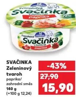 Kaufland SVAČINKA Zeleninový tvaroh nabídka