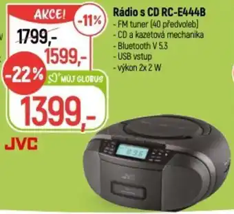 Globus Rádio s CD RC-E444B nabídka