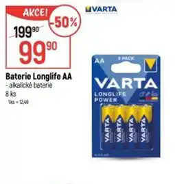 Globus VARTA Baterie Longlife AA nabídka