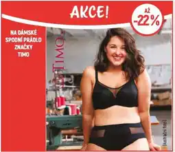 Globus Na dámské spodní prádlo značky Timo nabídka