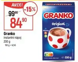 Globus Granko instantní nápoj nabídka