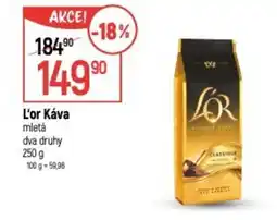 Globus L'or Káva nabídka