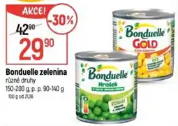 Globus Bonduelle zelenina nabídka
