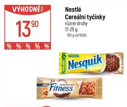 Globus Nestlé Cereální tyčinky nabídka