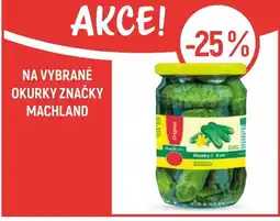 Globus Na vybrané okurky značky Machland nabídka
