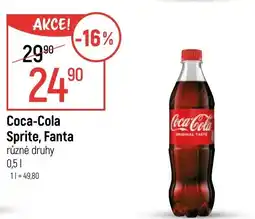 Globus Coca-Cola Sprite, Fanta nabídka