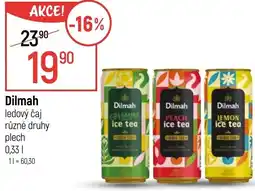 Globus Dilmah ledový čaj nabídka