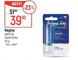 Globus Regina jelení lůj nabídka