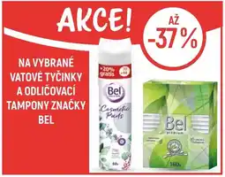 Globus Na vybrané vatové tyčinky a odličovací tampony značky Bel nabídka