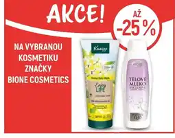 Globus Na vybranou kosmetiku značky Bione cosmetics nabídka