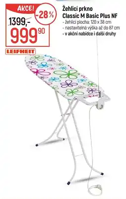 Globus Žehlicí prkno Classic M Basic Plus NF nabídka