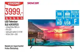 Globus LED Televizor SLE 43F20TCS nabídka