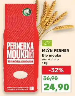 Kaufland MLÝN PERNER Bio mouka nabídka