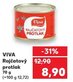 Kaufland VIVA Rajčatový protlak nabídka
