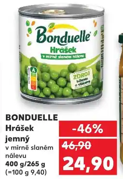Kaufland BONDUELLE Hrášek jemný nabídka
