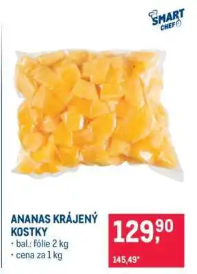 Makro ANANAS KRÁJENÝ KOSTKY nabídka