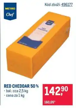 Makro Red Cheddar 50 % nabídka
