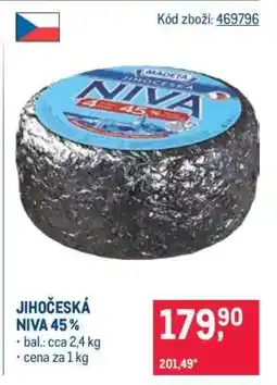 Makro Jihočeská niva 45% nabídka