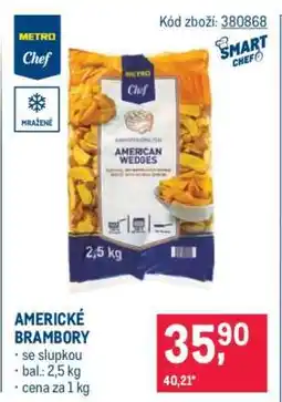 Makro Americké brambory nabídka