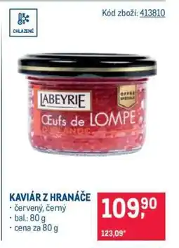 Makro Kaviár z hranáče nabídka