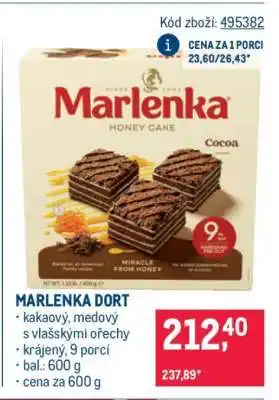 Makro Marlenka dort nabídka