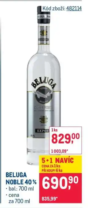 Makro Beluga Noble 40 % nabídka