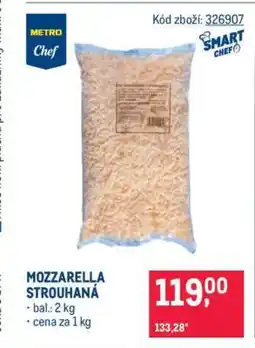 Makro Mozzarella strouhaná nabídka