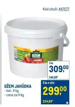 Makro DŽEM JAHŮDKA nabídka