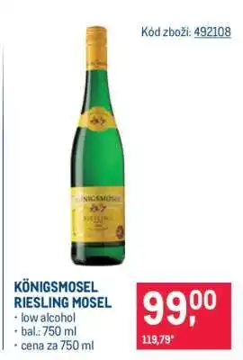 Makro Königsmosel Riesling Mosel nabídka