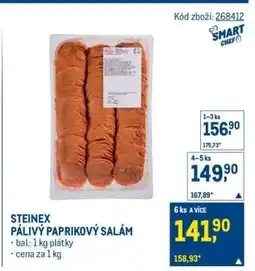 Makro STEINEX PÁLIVÝ PAPRIKOVÝ SALÁM nabídka