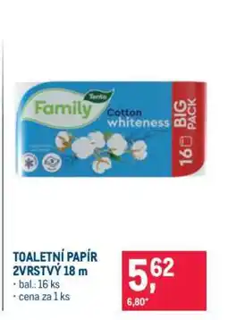 Makro TOALETNÍ PAPÍR 2VRSTVÝ 18 m nabídka