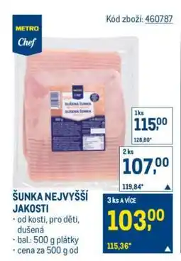 Makro Šunka nejvyšší jakosti nabídka