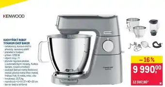 KUCHYŇSKÝ ROBOT TITANIUM CHEF BAKER