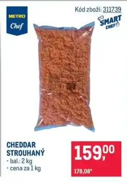 Makro Cheddar strouhaný nabídka