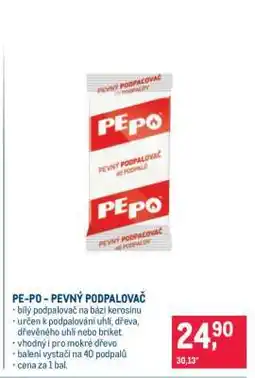 Makro Pe-Po pevný podpalovač nabídka