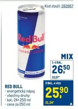 Makro Red Bull nabídka
