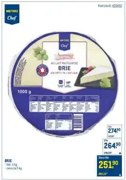 Makro Brie nabídka