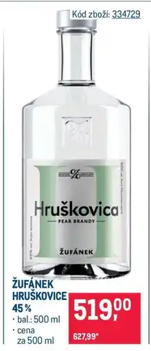 Makro Žufánek Hruškovice nabídka