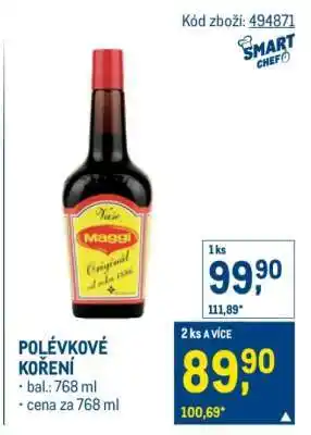 Makro Polévkové koření nabídka